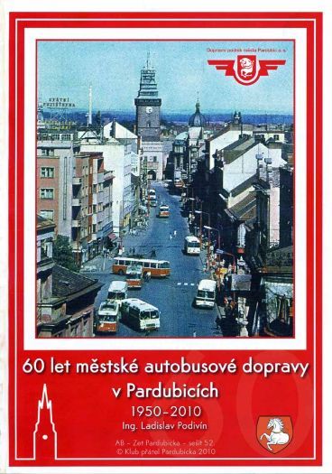 Publikace 60 let městské autobusové dopravy v Pardubicích