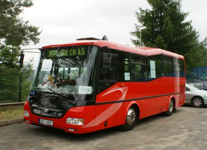 'Veletržní' autobus SOR CN 8,5 se představil středočeským dopravcům z ADSSS,