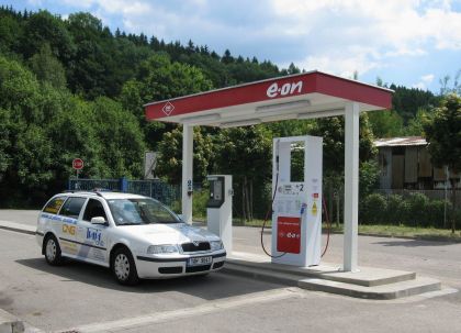 Nová plnicí stanice CNG  v areálu dopravce  OSNADO ve Svobodě nad Úpou 