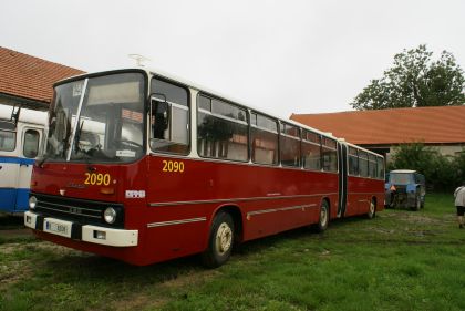 Cesta kloubovým autobusem Ikarus 280 Technického muzea v Brně do Chotouně