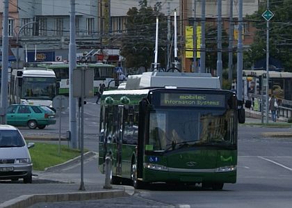 Trolejbus Solaris Trollino 12 s elektrovýzbrojí Škoda  pro švédskou  Landskronu 