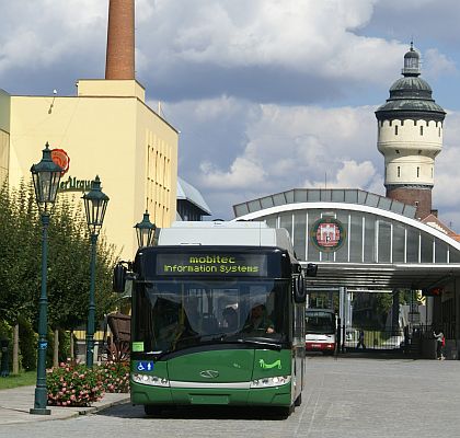 Trolejbus Solaris Trollino 12 s elektrovýzbrojí Škoda  pro švédskou  Landskronu 