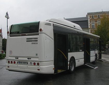 Záběry ze slavnostního představení 2 autobusů Citelis na CNG v Prostějově 