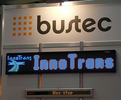 BUSTEC na veletrhu INNOTRANS v Berlíně