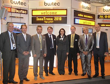 BUSTEC na veletrhu INNOTRANS v Berlíně