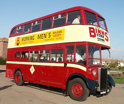 Z veteránské Canvey Island Bus Rally 10.10.2010 tentokrát objektivem