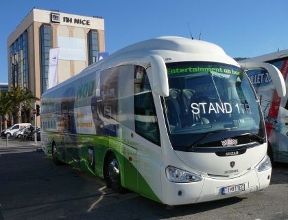 Z probíhajícího veletrhu Autocar Expo v Nice - I. část