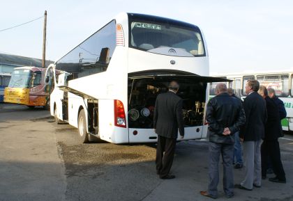 Na návštěvě v ČSAD autobusy Plzeň: Záběry z areálu dopravce