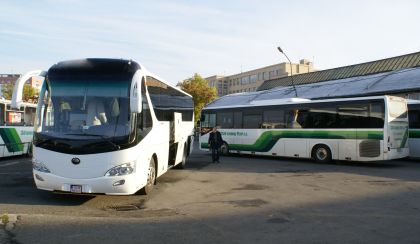 Na návštěvě v ČSAD autobusy Plzeň: Záběry z areálu dopravce