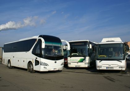 Na návštěvě v ČSAD autobusy Plzeň: Záběry z areálu dopravce