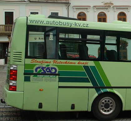 Autobusy Karlovy Vary zvolili cestující  Dopravcem roku 2010 v  Ústeckém kraji