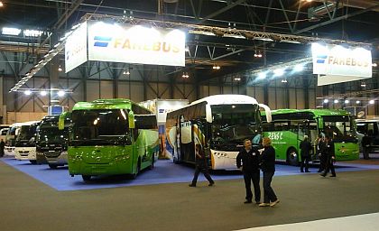 Mozaika nejen španělských autobusů a autokarů z veletrhu FIAA v Madridu