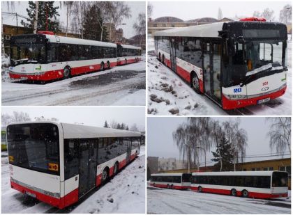 Prezentace nízkopodlažních autobusů Solaris Urbino 15 v Ústí nad Labem 