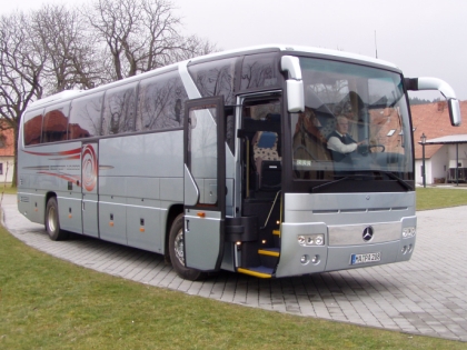 2005:  Z Darové do EvoBusu Holýšov a zpět 18.3. 2005 testovacím autobusem 