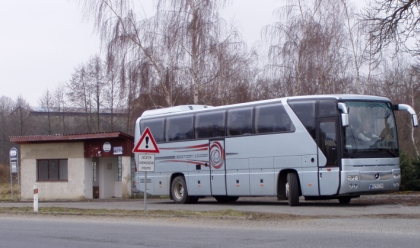 2005:  Z Darové do EvoBusu Holýšov a zpět 18.3. 2005 testovacím autobusem 