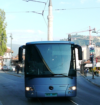 Autobusová pohlednice z Bosny a Hercegoviny II.: Sarajevo