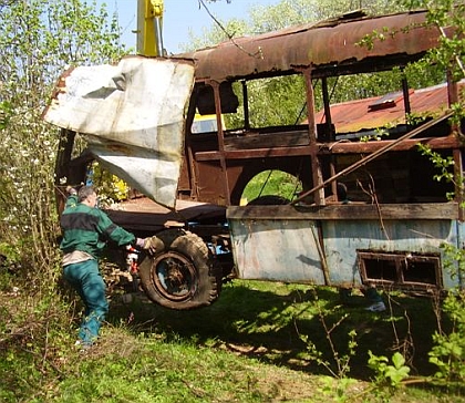 Jarní veteránské vyprošťování 18.4.2011