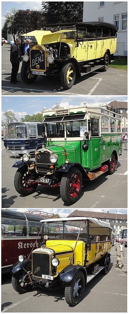 Ze srazu historických autobusů v německém Sinsheimu a  Speyeru  I.