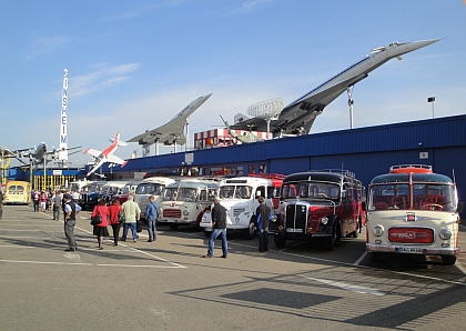 Ze srazu historických autobusů v německém Sinsheimu a  Speyeru  I.