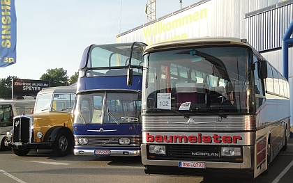 Ze srazu historických autobusů v německém Sinsheimu a  Speyeru  I.