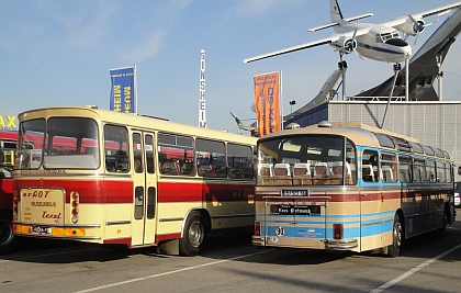 Ze srazu historických autobusů v německém Sinsheimu a  Speyeru  I.