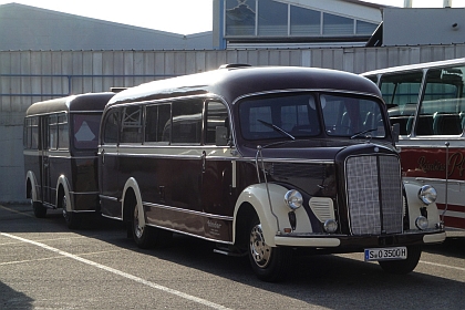 Ze srazu historických autobusů v německém Sinsheimu a  Speyeru  I.