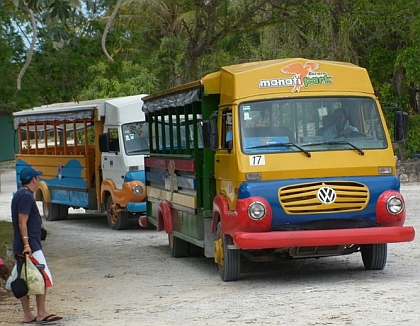 Autobusová pohlednice z Dominikánské republiky