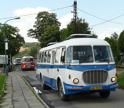 Z 12. ročníku srazu českých historických autobusů podruhé