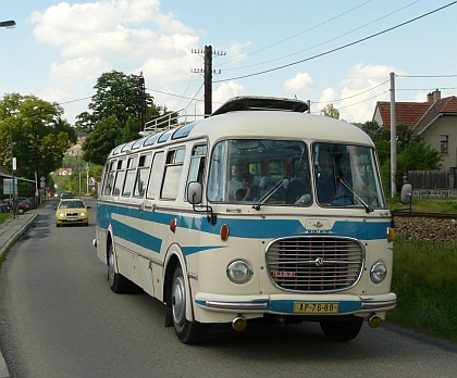 Z 12. ročníku srazu českých historických autobusů podruhé