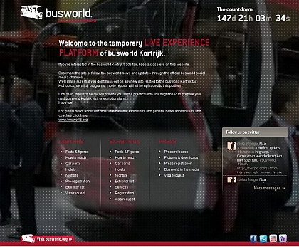 Autobusový veletrh BUSWORLD v belgickém Kortrijku letos již po čtyřicáté