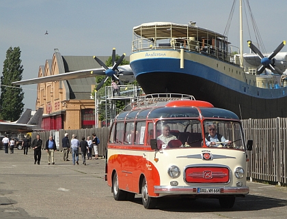 Ze srazu historických autobusů v německém Sinsheimu a  Speyeru  V.