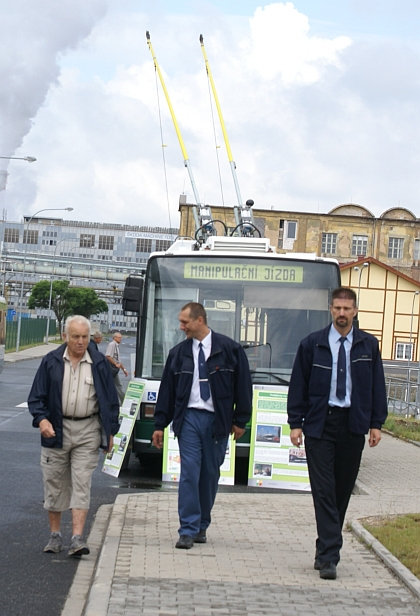 Oslavy 70 let trolejbusů v Plzni  v prostoru Škodovky u 5. brány