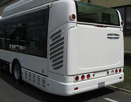 Irisbus Iveco mění zadní panel městského autobusu Citelis 