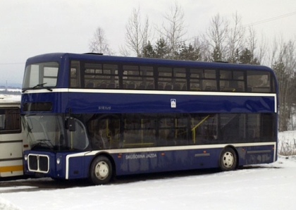 BUSmonitor: První patrový autobus ve slovenské MHD. Sirius od 27.6. v provozu