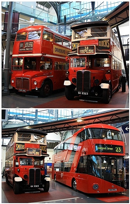 Nezapomeňte v Londýně: London's Transport Museum