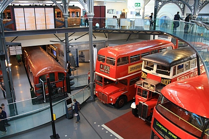 Nezapomeňte v Londýně: London's Transport Museum