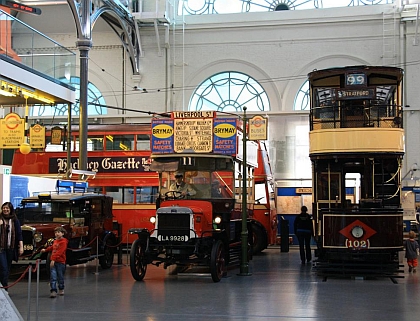 Nezapomeňte v Londýně: London's Transport Museum