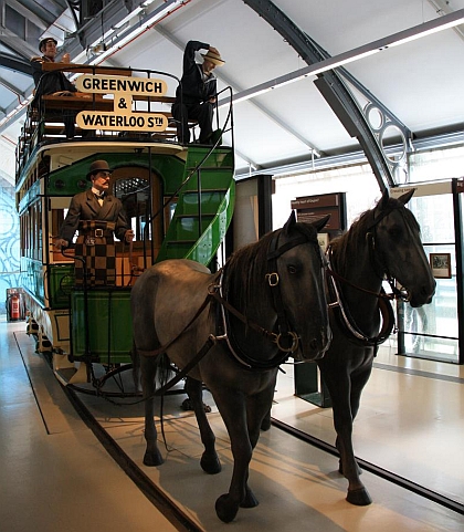 Nezapomeňte v Londýně: London's Transport Museum