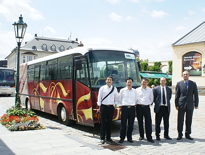 Návštěva výrobce autobusů King Long v České Republice