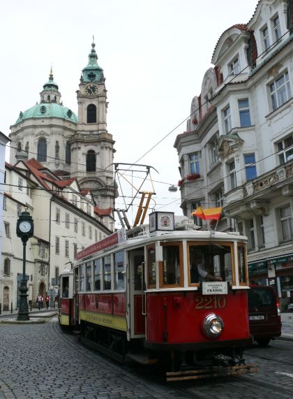 120 výročí elektrických tramvají: Záběry jízdy nejen historických tramvají