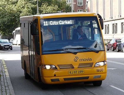 CityCirkel: Elektrominibusem v Kodani.