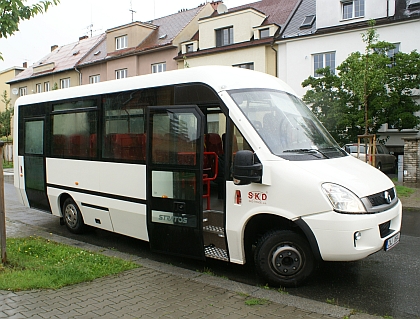 Připravujeme: Linkový midibus Stratos  s nízkopodlažní zádí na podvozku Iveco 