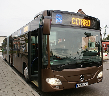 New Citaro  - zkušenost řidiče: Cesta po příměstské lince MVV v okolí Mnichova 