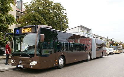 New Citaro  - zkušenost řidiče: Cesta po příměstské lince MVV v okolí Mnichova 