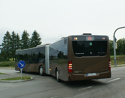 New Citaro  - zkušenost řidiče: Cesta po příměstské lince MVV v okolí Mnichova 