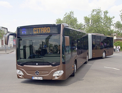 New Citaro  - zkušenost řidiče: Cesta po příměstské lince MVV v okolí Mnichova 