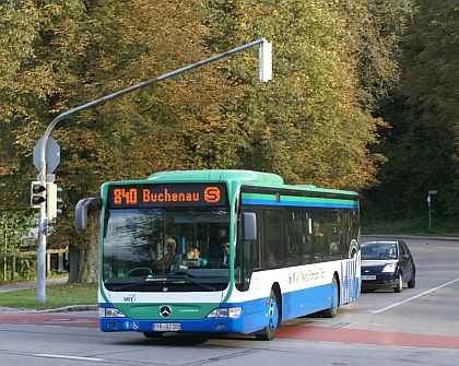 Regionální doprava v okolí Mnichova je koordinována MVV. V barvách MVV