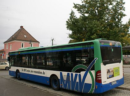 Regionální doprava v okolí Mnichova je koordinována MVV. V barvách MVV