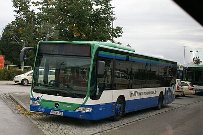 Regionální doprava v okolí Mnichova je koordinována MVV. V barvách MVV