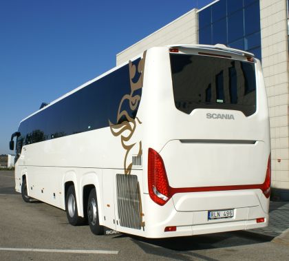 Připravujeme: Scania Touring HD 13,7 na testovací zastávce v České republice